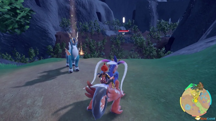 探寻《宝可梦朱紫》蓝之圆盘神兽新藏匿地