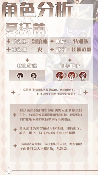 夏沃蕾机制深度解析：4.3版本新角色强度大揭秘