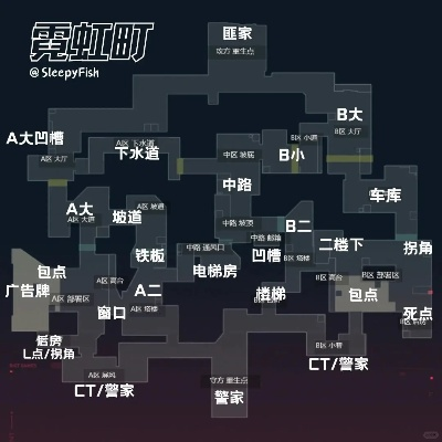 《无畏契约》霓虹町地图攻略：高效搜点技巧深度解析