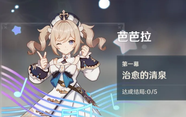 芭芭拉邀约揭秘：清泉治愈之旅新篇章