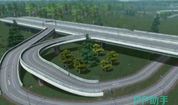 双排高架路建造攻略：高效都市天际线2建设新秘籍