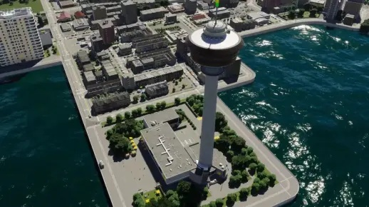 群岛港湾城市攻略：揭秘《都市天际线2》建设新高度