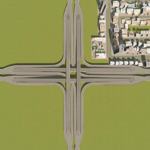 高效构建跨线立交桥攻略：揭秘《都市天际线2》道路建设新境界