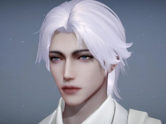 《星空》白毛帅哥捏脸秘籍，解锁全新颜值进化法则