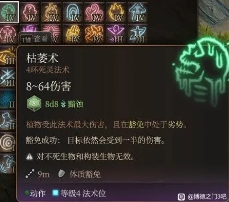 博德之门3五环法术攻略：实用秘籍效果全解析