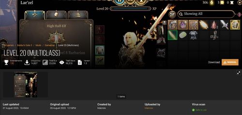 《博德之门3》突破队友上限，解锁八人团队新体验MOD分享