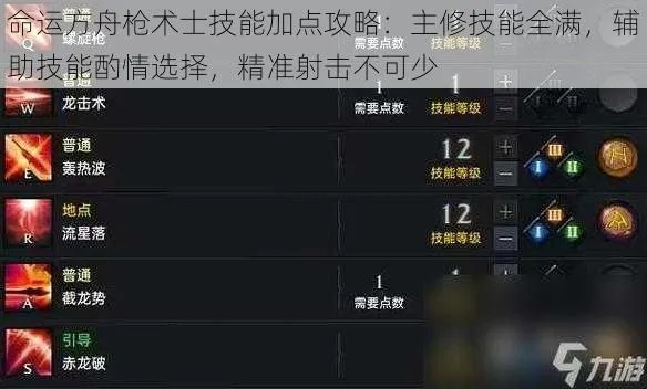 《命运方舟》枪士双流派攻略：深度解析与高效操作技巧揭秘