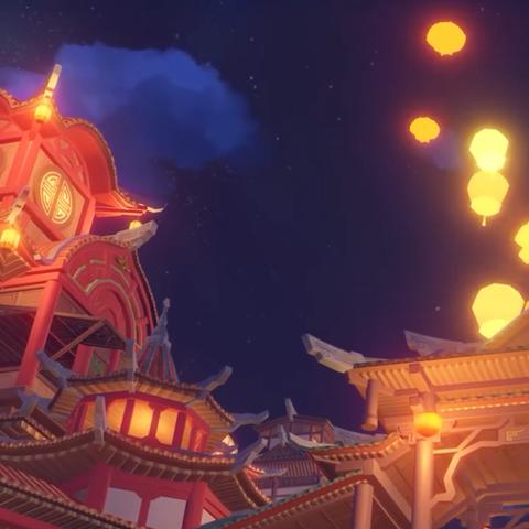 夏日灯火点亮秘籍：聚众游园《原神》3.8开图攻略全解析