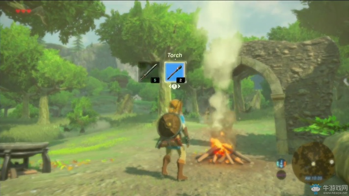 《塞尔达传说》泪滴烧烤屋探秘，半自动烹饪新体验！