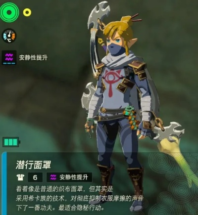 《塞尔达传说》防具套装攻略：揭秘王国之泪最强守护秘籍