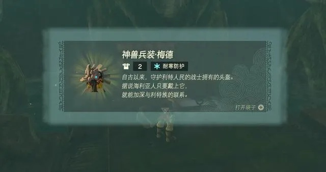 《塞尔达传说》神兽梅德头盔获取攻略：鸟神兽头盔位置详解，轻松解锁新装备