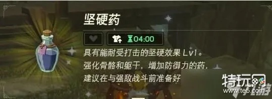 《塞尔达传说》精华秘方曝光：打造王国之泪精力药新攻略