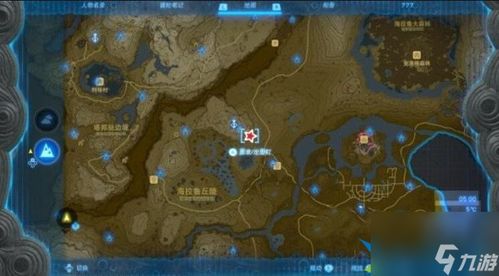 《塞尔达传说》伯库林藏宝图，探寻王国之泪神秘之地