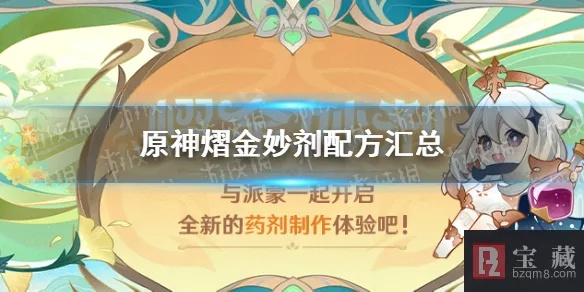 《原神》熠金妙剂配方攻略：解锁全新合成秘籍