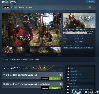 《天国拯救2》价格大揭秘：探寻游戏新价值