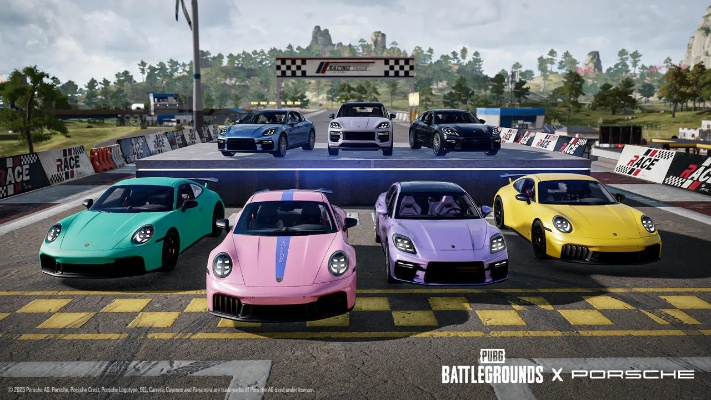 PUBGx保时捷强强联手，38.2版本更新带来全新联动盛宴