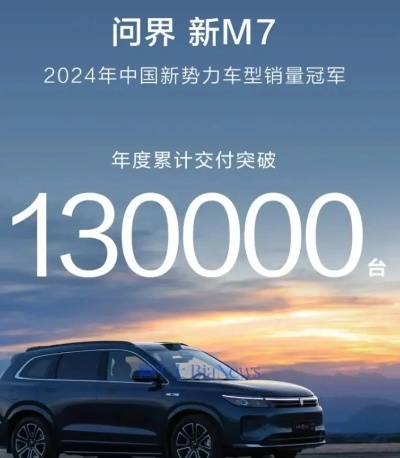 问界M7热销57天，交付量突破3万台，创新纪录！