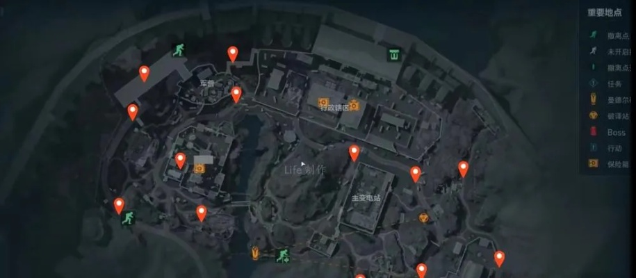 三角洲行动零号大坝井盖分布图揭秘，精准定位新视角