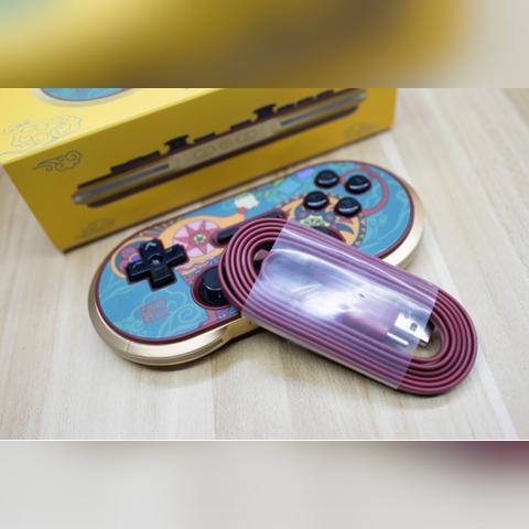 八位堂透明黑终极无线手柄，畅玩新体验！