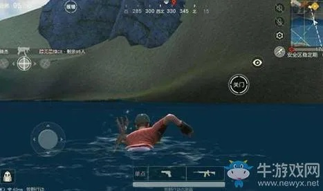 绝地求生侧身射击水下攻略，解锁全新生存技巧