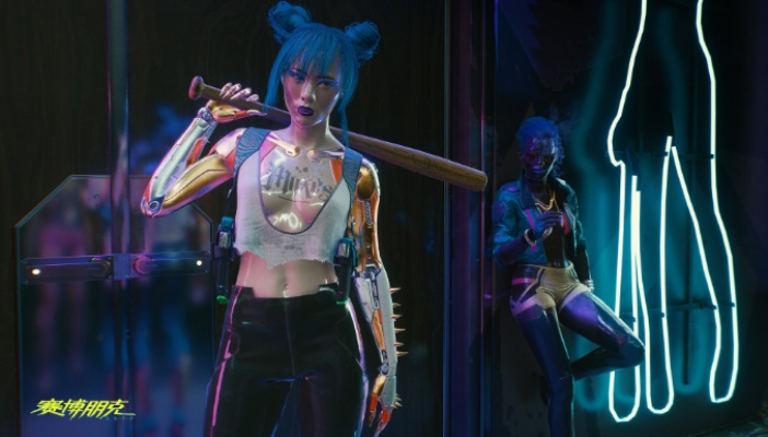 《赛博朋克2077》女团风美颜攻略：打造独特虚拟偶像风采