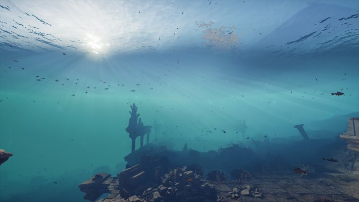 《奥德赛》深海探秘：揭秘水下洞穴与遗迹宝藏图