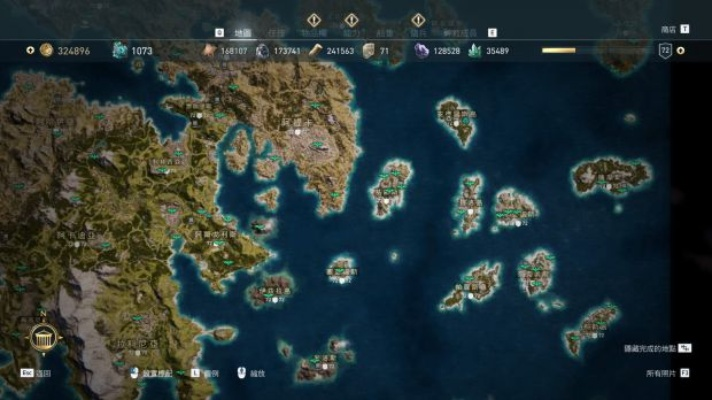 《刺客信条奥德赛》鸟瞰秘境全攻略，探索新视野！