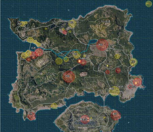 绝地求生沙漠地图揭秘：建筑与资源分布攻略解析