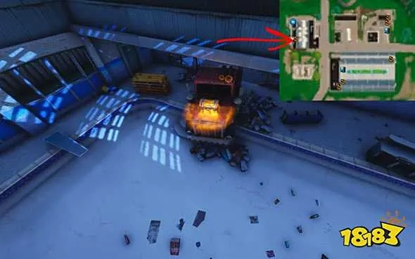 《堡垒之夜》废弃仓库精准落点，揭秘高效攻略新秘籍