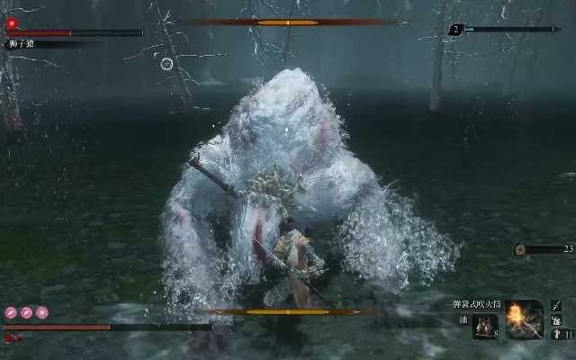 《只狼》全BOSS精英怪攻略：狮子猿破戒僧高效打法解析