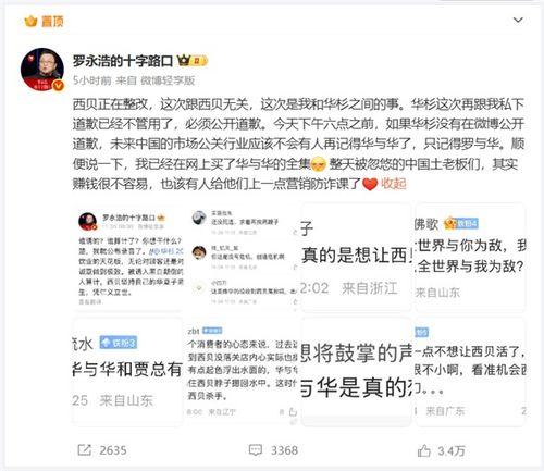 罗永浩官宣活动被迫延期：华杉改写耗时，事件新进展揭晓