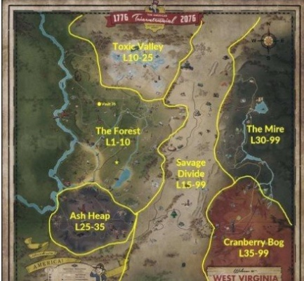 《辐射76》全景攻略：深度解析高清大地图，探索全新生存奥秘