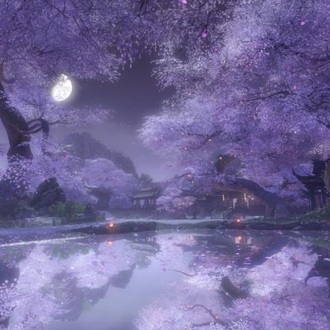 逆水寒桃花浴池秘制攻略，庄园设计新风尚揭秘