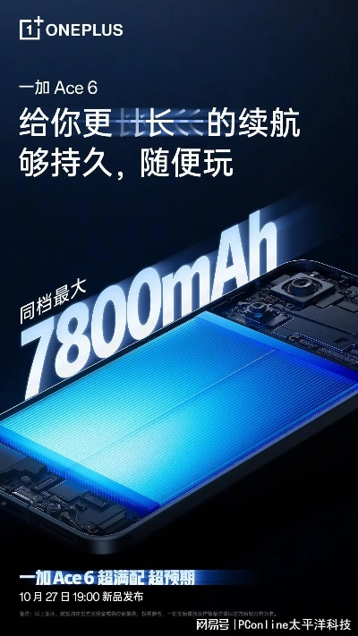 全球首曝！8300mAh冰川电池，一加Ace 6T性能旗舰，续航新标杆