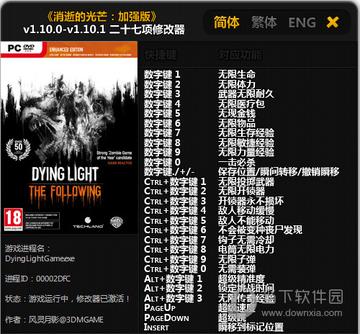 《消逝光芒》游戏修改器风灵月影下载攻略，深度解析用法技巧