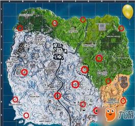 《堡垒之夜》金气球位置速查！揭秘隐藏宝藏新攻略