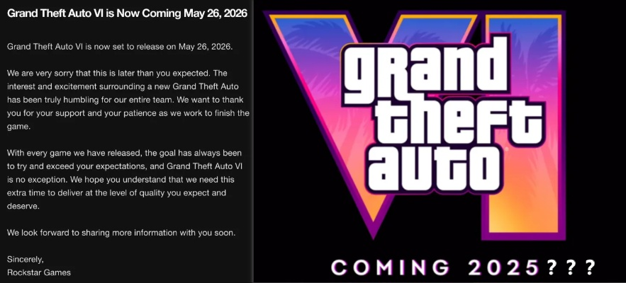 知名爆料人亲证：《GTA6》跳票2027年，游戏延期新动向揭秘！