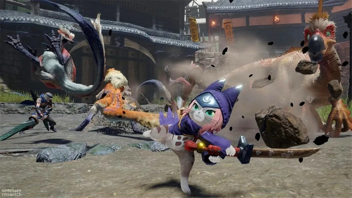 《怪物猎人崛起》曙光跃动竹签新技能实测，团子进化解析新亮点