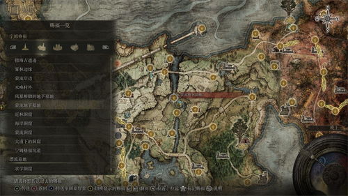 《艾尔登法环》探秘：洞窟墓地坑道路线图攻略指南