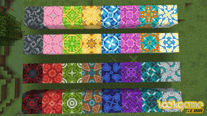 《我的世界》1.12新技能：釉陶瓦染色大揭秘，色彩魔法新体验