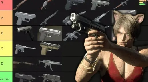 红9VS初始枪械，揭秘《生化危机4重制版》伤害新高度