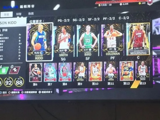 NBA2K20 MT模式攻略：揭秘各位置强势球员及实战技巧分享
