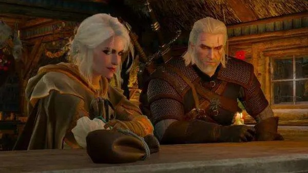 《巫师3》中秋狂欢！白狼希里共赏月，CDPR独家主题图大揭秘！