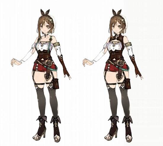 《莱莎炼金工房3》角色进化史：揭秘立绘新魅力