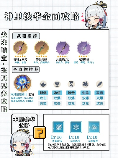 神里绫华抽取攻略：深度解析，值得培养的五大理由