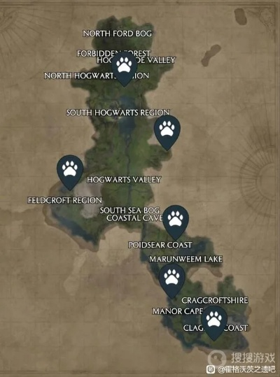 《霍格沃茨遗珍》全奇兽捕捉攻略：揭秘神奇动物巢穴分布秘籍