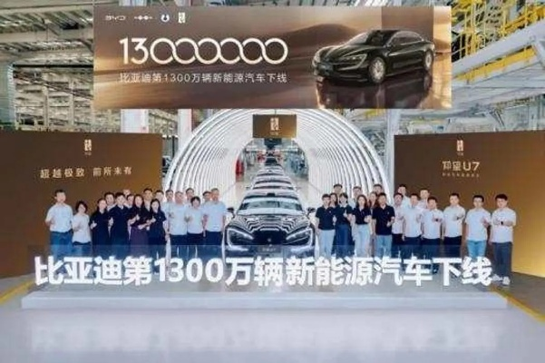 比亚迪创纪录：新能源车1500万辆下线，合资企业望尘莫及，四年跨越合资十年！