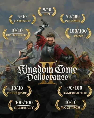 年度大奖揭秘：《天国：拯救2》引领游戏新纪元