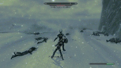 上古卷轴5终结技震撼揭秘：绝技集锦深度解析