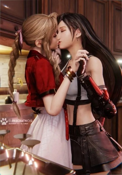 甜点盛宴！蒂法化身大师，揭秘《最终幻想7》3D图惊艳再现